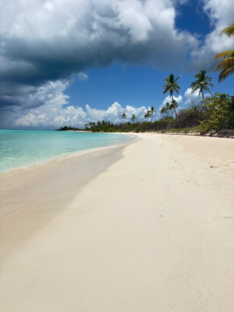 Praia paradisíaca em Punta Cana